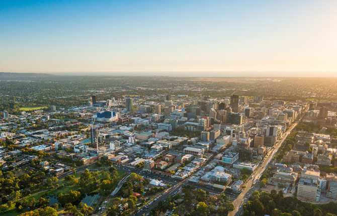 Adelaide is a major capital city, but is designated a regional area for migration purposes.